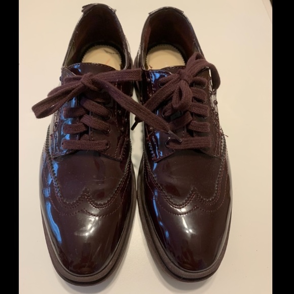 Zara platform wingtips/ oxfords